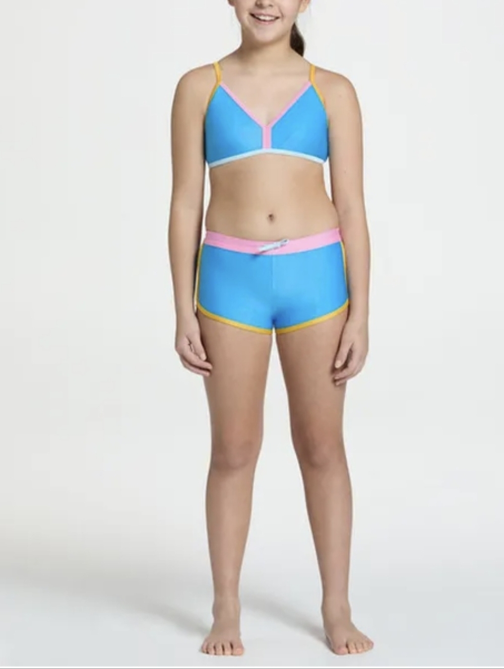 DSG Girls Bound Bikini Top & Dolphin Hem Bottoms